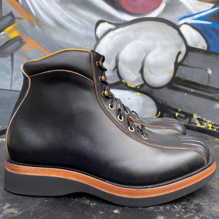 MorSon KC 1 with Local Black Teacore Leather